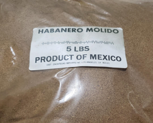 Bulk Habanero Molido (5 lb bag)