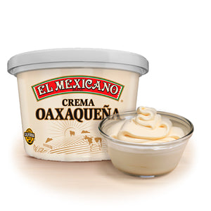 El Mexicano Crema Oaxaquena tub 12/16oz