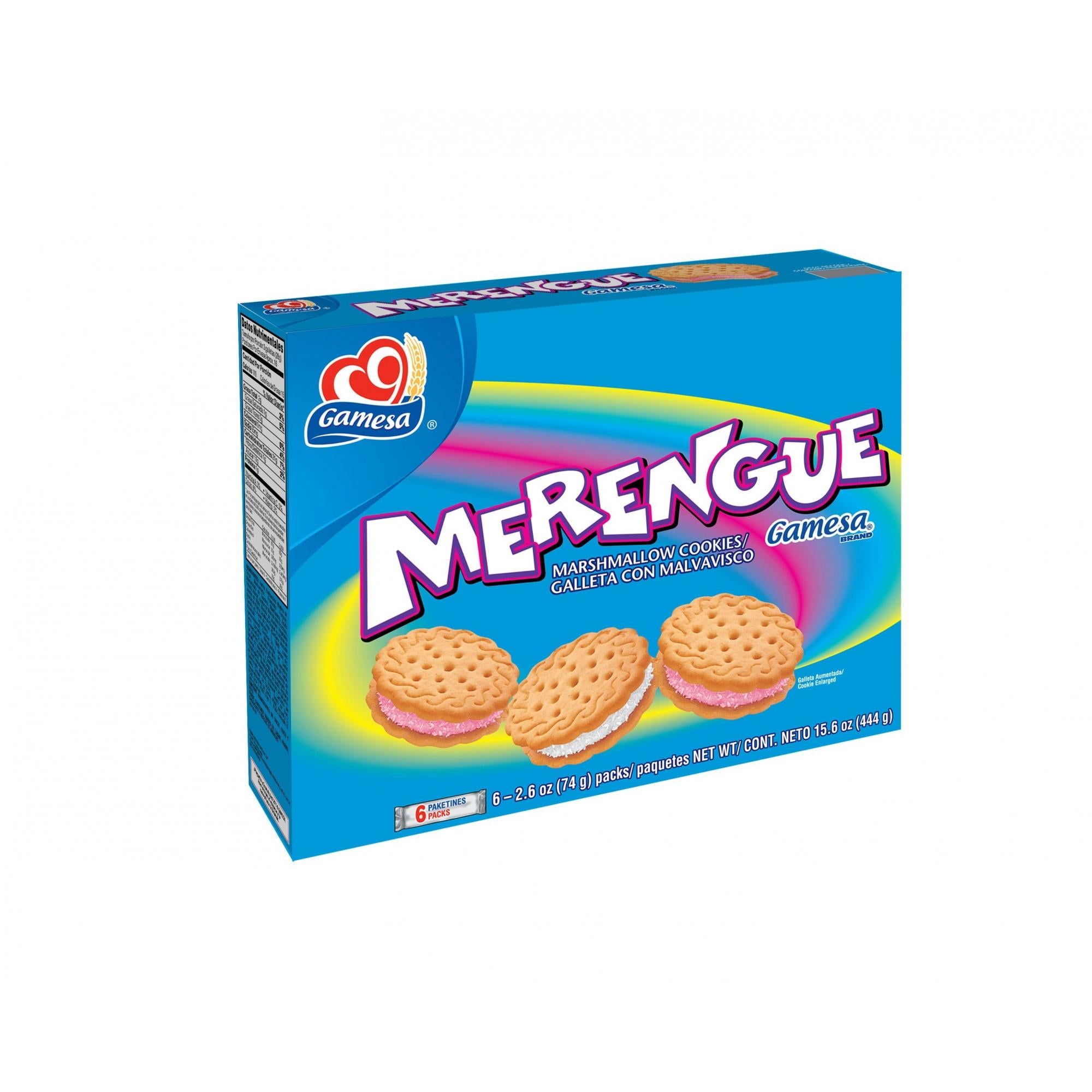 Gamesa Merengue Marshmallow Cookies 12/15.6oz