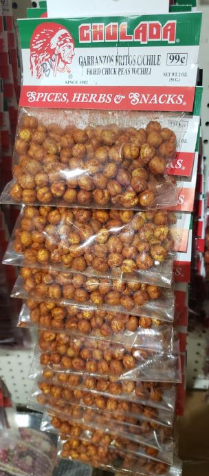Chulada Garbanzo C/Chile (Fried Chick Peas) 12/99