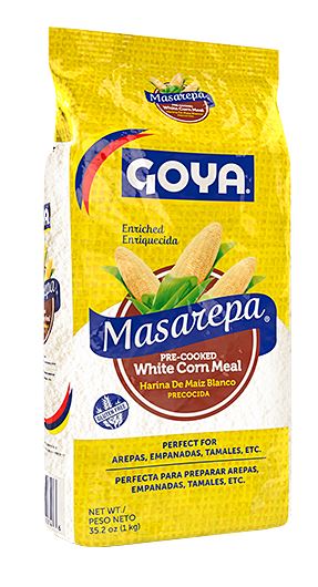 Goya Masarepa Blanca corn meal 35.2oz (1kg)