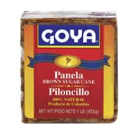 2971- Goya Panela Brown Cane Sugar (Piloncillo) Cuadrada 24/16