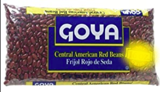 Goya Frijol Rojo De "Seda" Salvadoreño (Central American Red Beans) 18/24oz