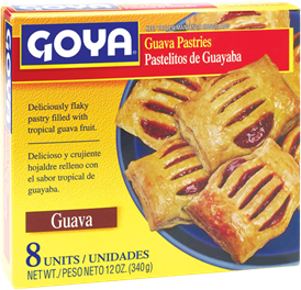 Frozen Goya Pastelitos de Guayaba y Queso 12/12oz