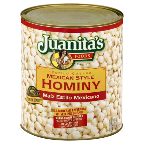 Juanita Hominy 6/108oz (Mexican Style)