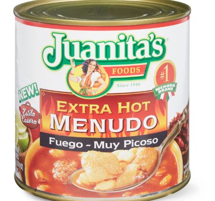 Juanita's Menudo Extra Hot 12/25oz