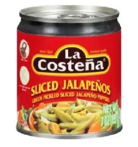 La Costena Sliced Jalapeno  24/7oz