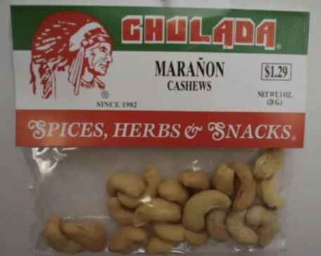 Chulada Cashews (Maranon) 12/1.29