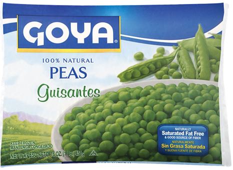 Frozen Goya Chicharros/Peas 12/16oz