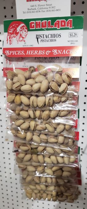 Chulada Pistachios 12/1.29