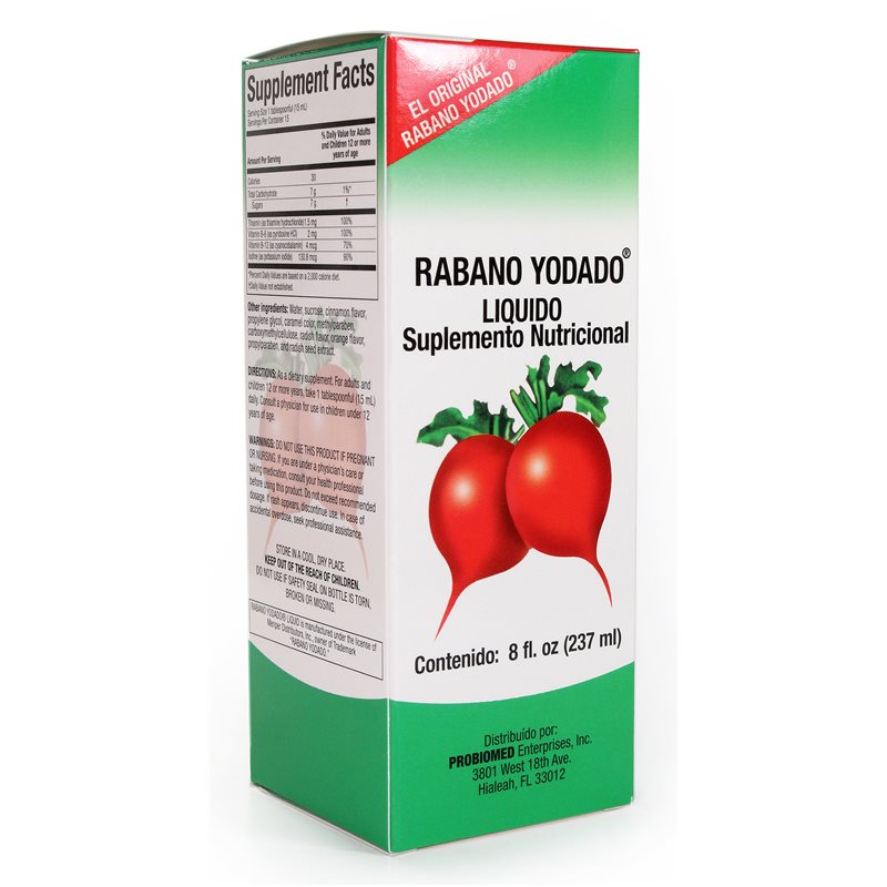 Rabano Yodado 8oz