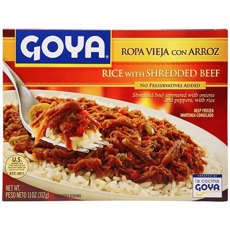 9145- (F) Goya Shredded Beef & Rice 12/11oz