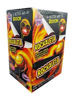 Sonric's Rockaleta Caja 1/30pz (8cs)