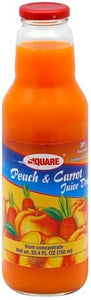 Square Jugo Zanahoria y Durazno (Carrot/Peach) 8/750ml