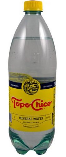 Topo Chico Agua Mineral 33 ounces --1 liter