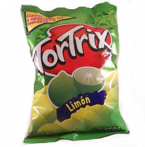 Tortrix Corn Chips Limon 1/6.36oz
