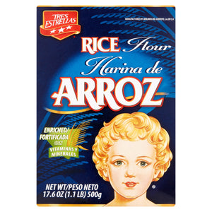 Tres Estrellas Harina De  Arroz (Rice Flour) 12/17
