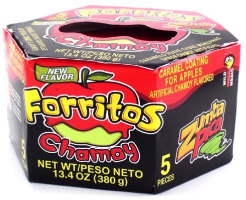 Zumba Pica Forritos para Manzana Chamoy 1/365gr (24cs)